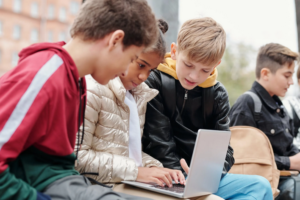 young students